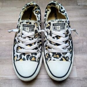 Converse All Star Shoreline Animal Print Canvas Shoes
